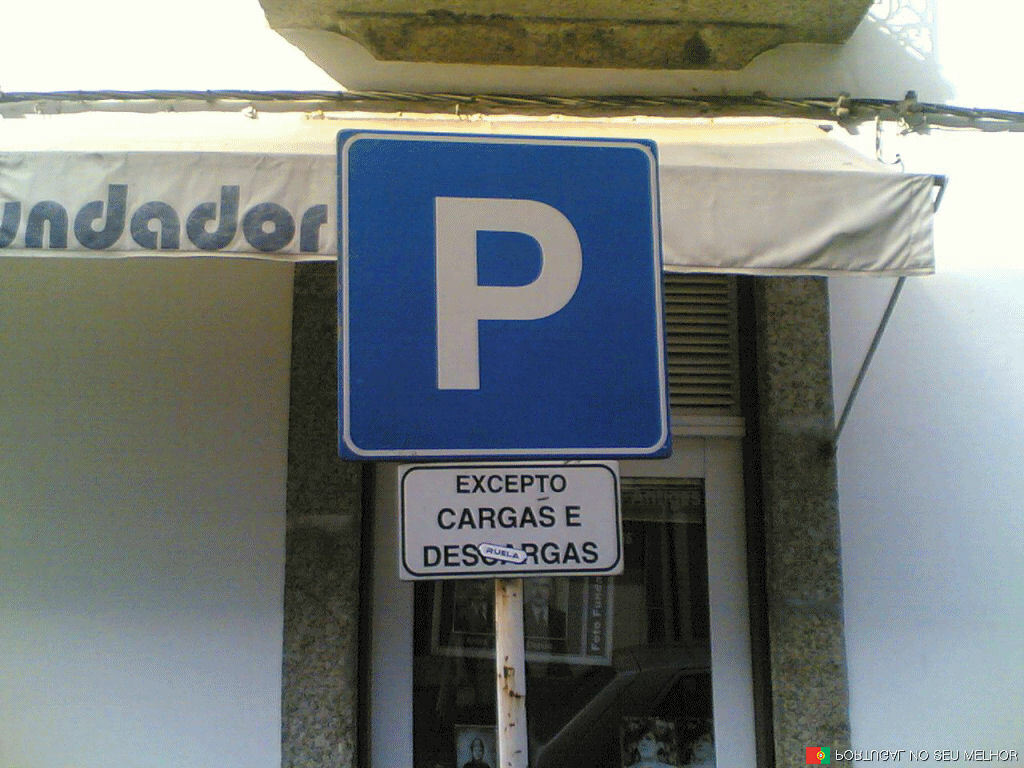 Lugar de estacionamento Portugal No Seu Melhor